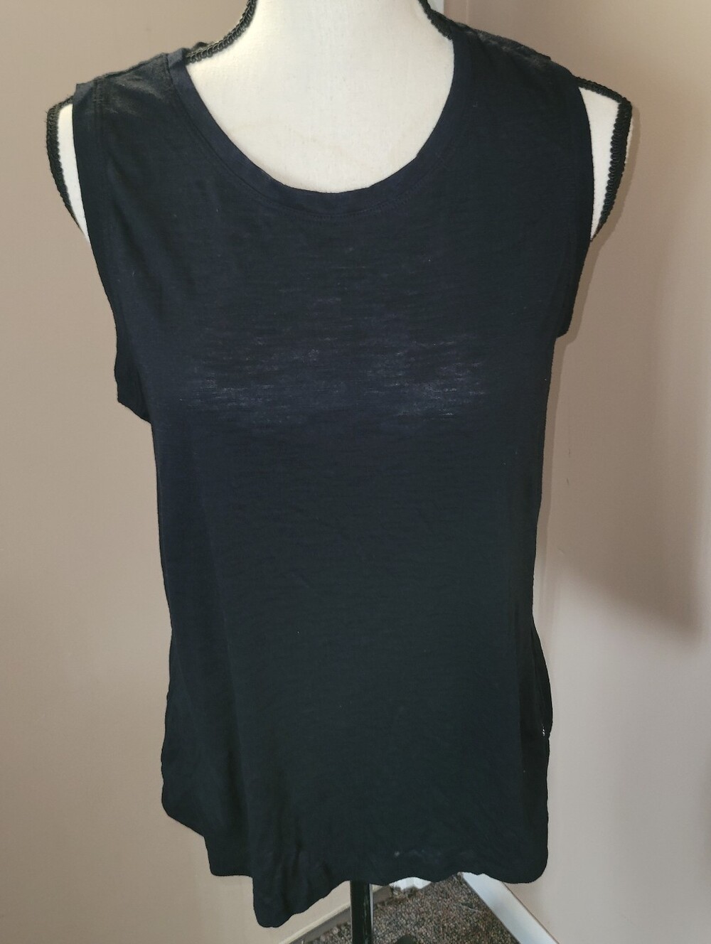 🛑Balance Collection Black Sleeveless Tank Top